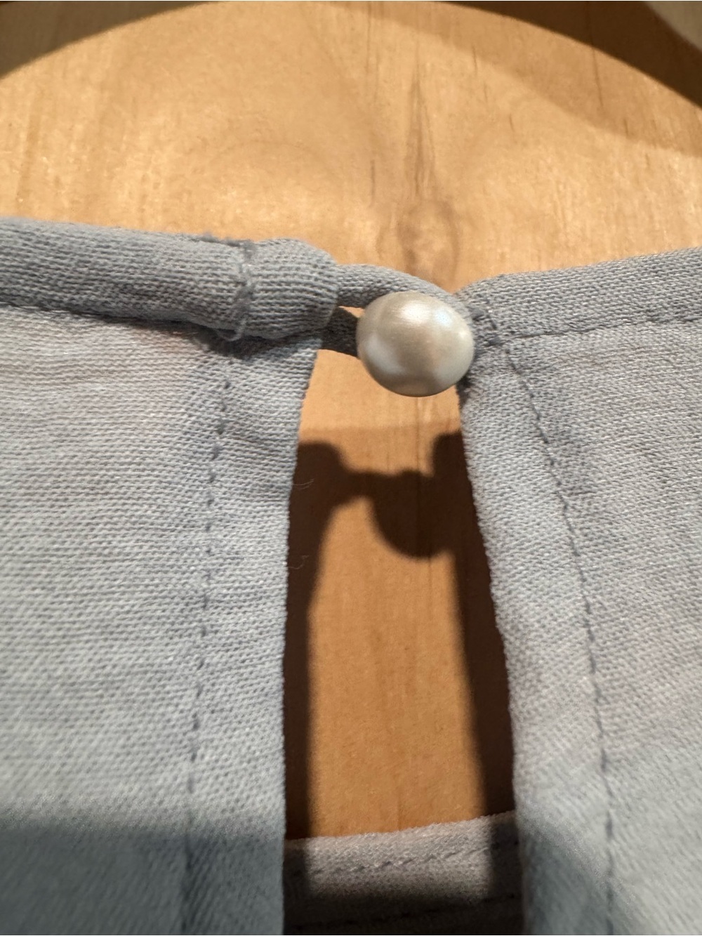 Zenana Light Gray Ruffle Sleeve Women’s Top - Picture 7 of 8
